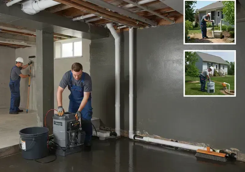 Basement Waterproofing and Flood Prevention process in Troy, IL